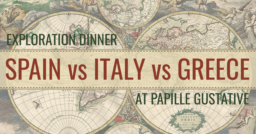 Spain vs. Italy vs. Greece Dinner