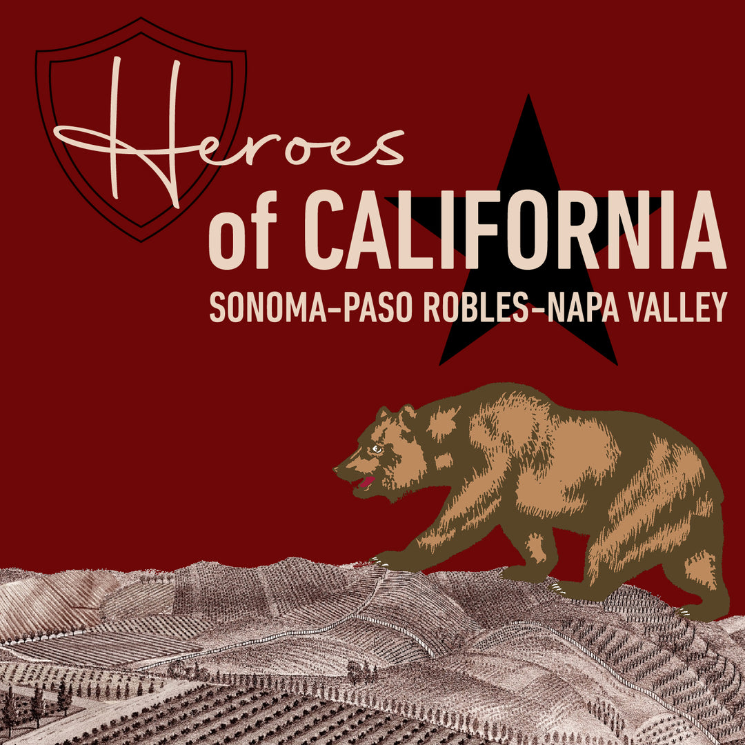 Heroes of California: Sonoma-Paso Robles-Napa Valley