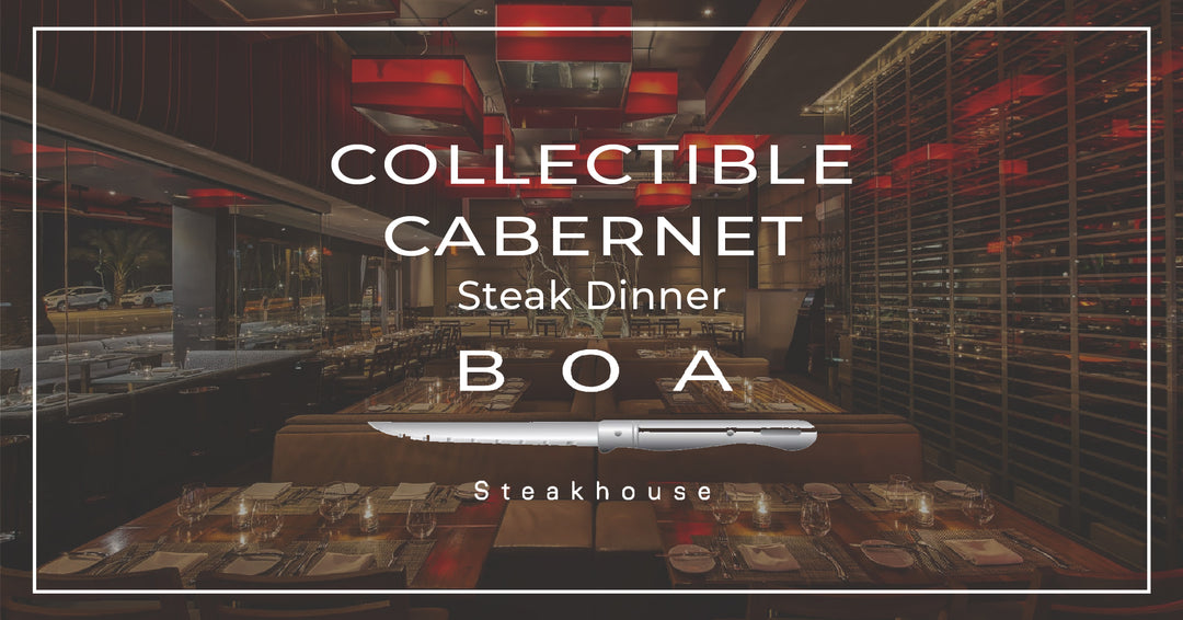 Collectible Cabernet Steak Dinner at BOA Sunset