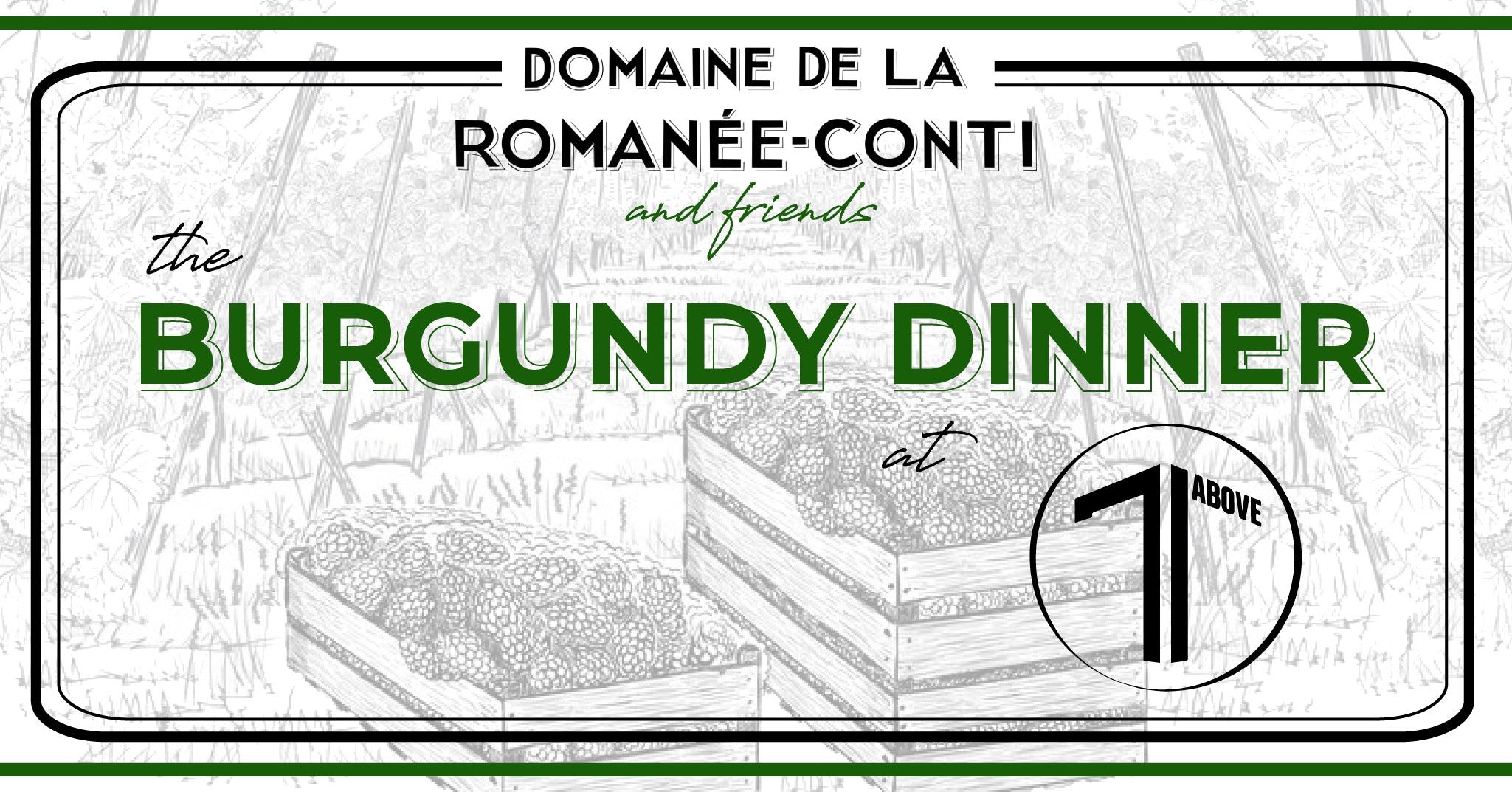 Burgundy Dinner ft DRC and Friends | 71 Above – Learn About Wine