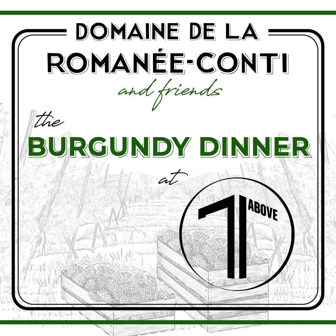 Burgundy Dinner ft DRC and Friends | 71 Above