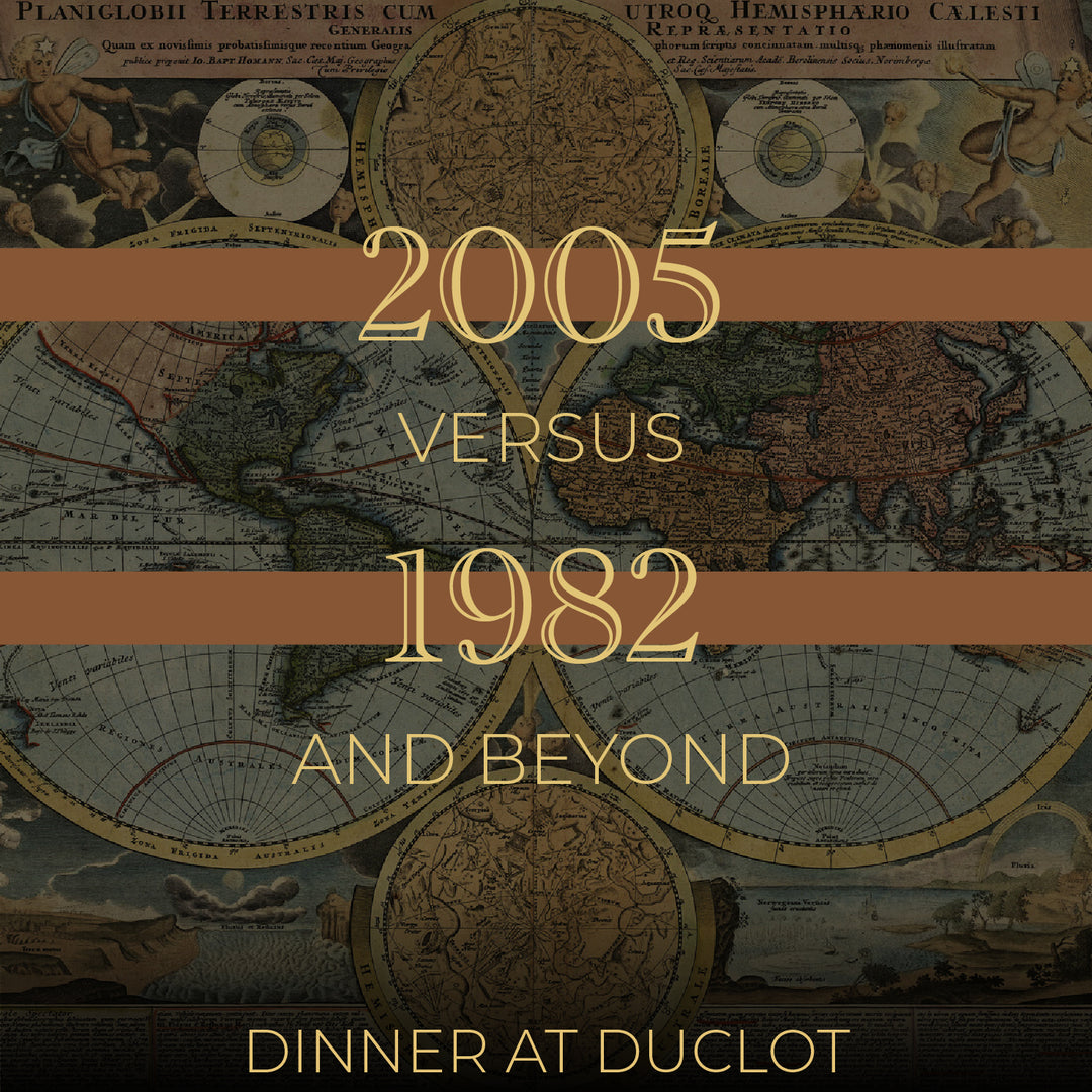 2005 vs. 1982 and Beyond Dinner 