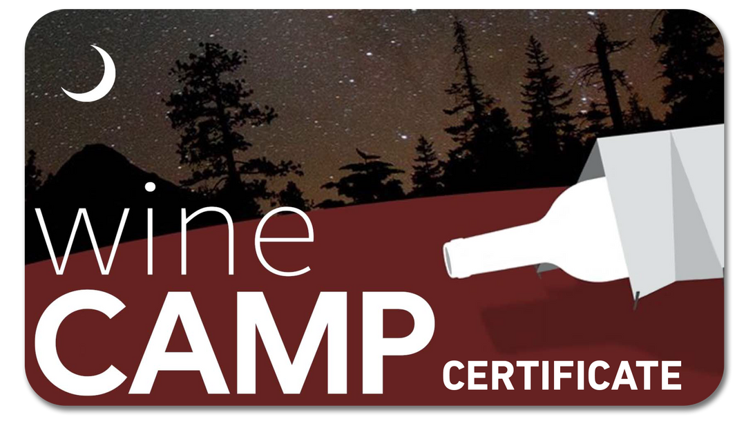 Wine Camp Certificate