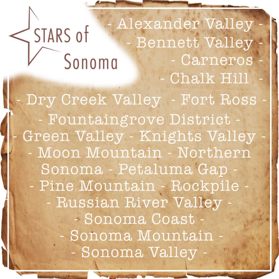 STARS of Sonoma through LearnAboutWine.com