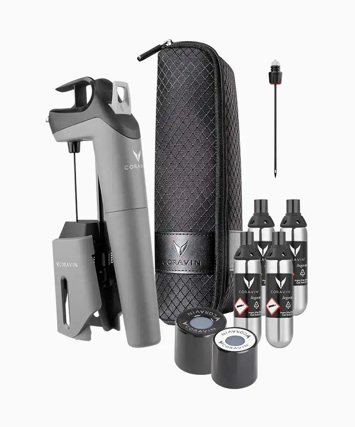 Coravin Timeless Three SL Fast Pour Set in Gray